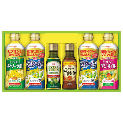 ＜日清オイリオ＞オリーブオイル＆バラエティオイルギフト