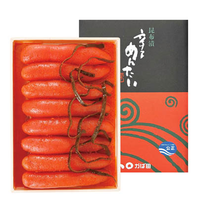 ＜かば田＞昆布漬辛子めんたい　４００ｇ