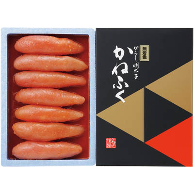 ＜かねふく＞無着色ふとっぱら辛子明太子　６００ｇ
