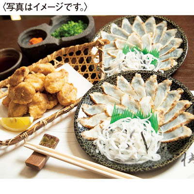 ＜ふく処　快＞ふくタタキ刺＆唐揚