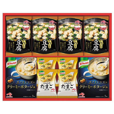 ＜味の素＞「具たっぷり味噌汁」＆「クノール」スープギフト