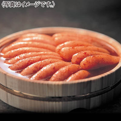 ＜かねふく＞無着色辛子明太子１本物　１ｋｇ