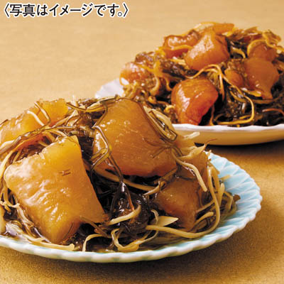数の子松前漬（黒醤油仕立てと白醤油仕立て）