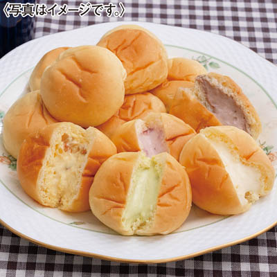 ＜八天堂＞ミニくりーむパン１８個詰合せ