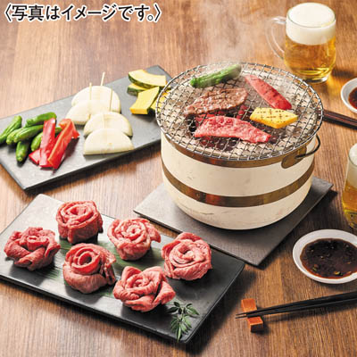 黒毛和牛５種と牛タンの花盛り焼肉用