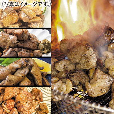 ＜学食＞冠地どり直火焼きセット