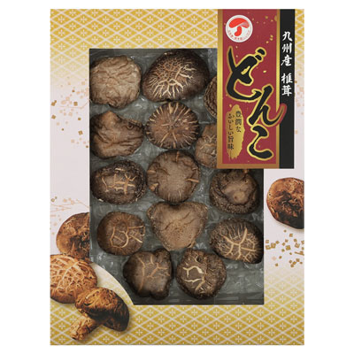 【1回のご注文で合計2点まで】九州産椎茸詰合せ（どんこ） 【TMD-35S】
