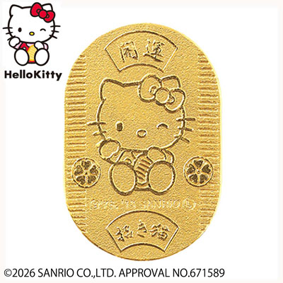 ハローキティ　純金小判　10g