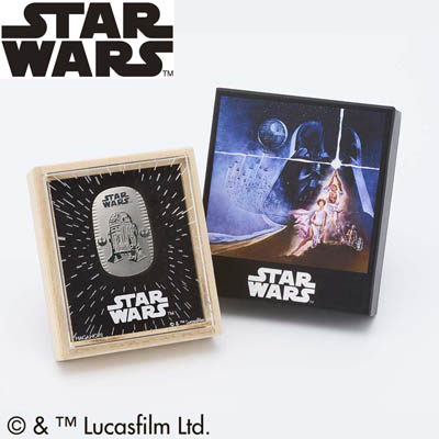 スター・ウォーズ　純プラチナ小判　「R2-D2」10ｇ