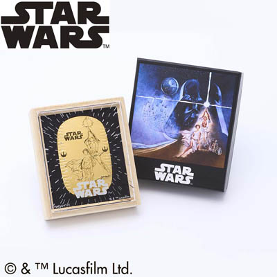 スター・ウォーズ　純金小判　「Luke & Leia」　30ｇ