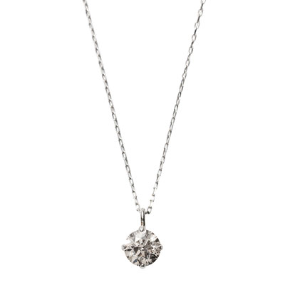 プラチナ ダイヤネックレス　0.3ct