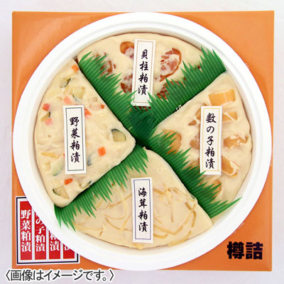 【送料込み】＜高橋商店＞有明漬四色粕漬詰合せ