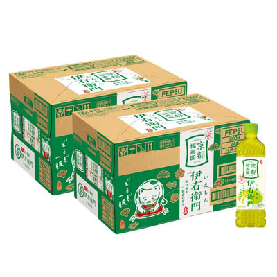 【送料込み】【ケース販売】＜サントリー＞伊右衛門　600ml×2ケースセット