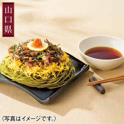 ＜三浦製麺＞冷凍具入り瓦そばセット