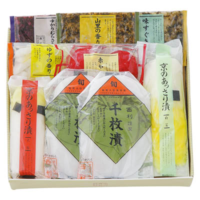 ＜京つけもの西利＞千枚漬・京のあっさり漬詰合せ