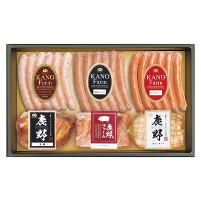 ＜鹿野ファーム＞鹿野高原牧場ハムセット（薫）