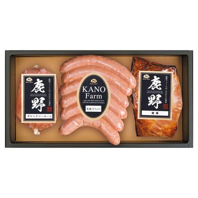 ＜鹿野ファーム＞ソーセージ＆焼豚セット