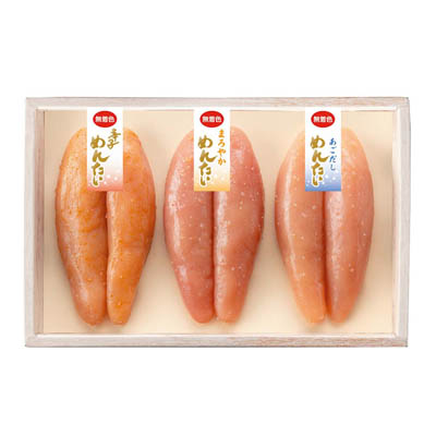 ＜福さ屋＞無着色辛子明太子食べ比べ