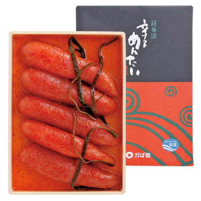 ＜かば田＞昆布漬辛子めんたい
