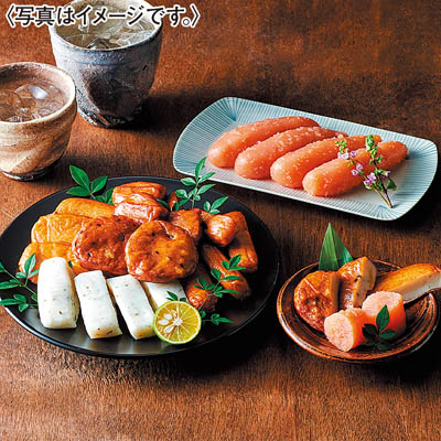 ＜やまや＞明太子・さつま揚げセット