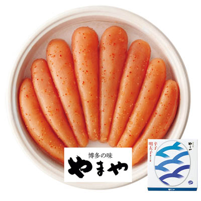 ＜やまや＞１６８時間熟成辛子明太子無着色　４５０ｇ