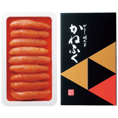 ＜かねふく＞無着色辛子明太子　４００ｇ