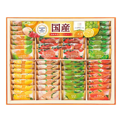 ＜セゾン　デュ　フリュイ＞国産果実のひとくちゼリー