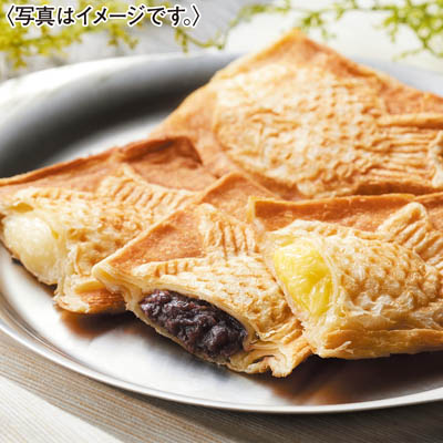 北海道　十勝クロワッサン鯛焼き３種セット