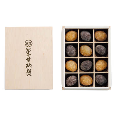＜銀座鈴屋＞栗甘納糖木箱入り