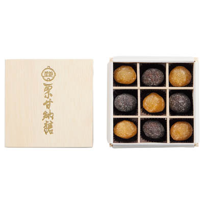 ＜銀座鈴屋＞栗甘納糖木箱入り