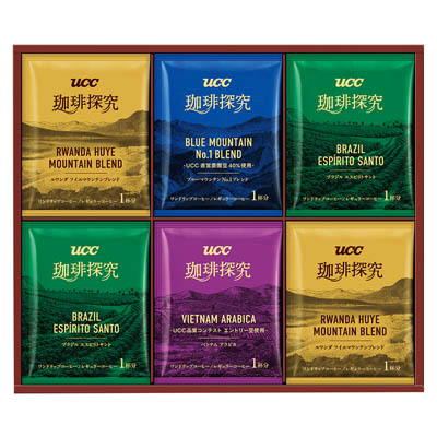 ＜ＵＣＣ＞珈琲探究　ドリップコーヒーギフト