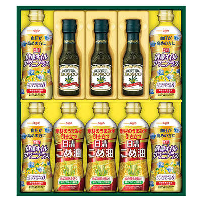 ＜日清オイリオ＞バラエティーオイル＆ボスコＥＸＶオリーブオイル