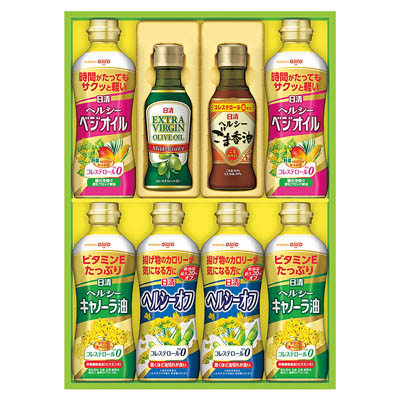 ＜日清オイリオ＞オリーブオイル＆バラエティオイルギフト