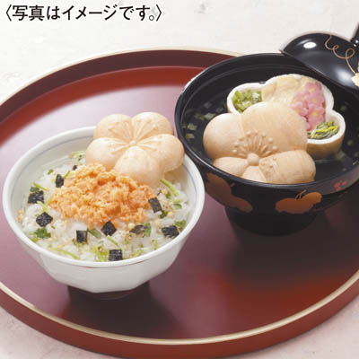 ＜京都辻が花＞お茶漬・お吸物最中詰合せ