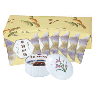 ＜錦松梅＞錦松梅　有田焼容器入・小袋