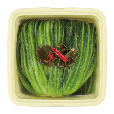 ＜山豊＞広島菜漬化粧樽