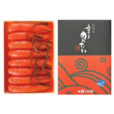 ＜かば田＞昆布漬辛子めんたい　４００ｇ