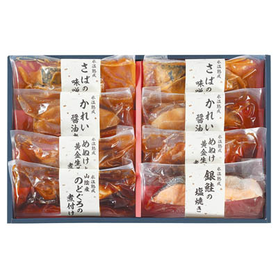 ＜ダイマツ＞煮魚・焼魚ギフト８切
