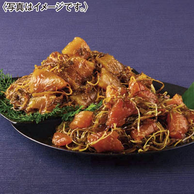 数の子松前漬（黒醤油仕立てと白醤油仕立て）