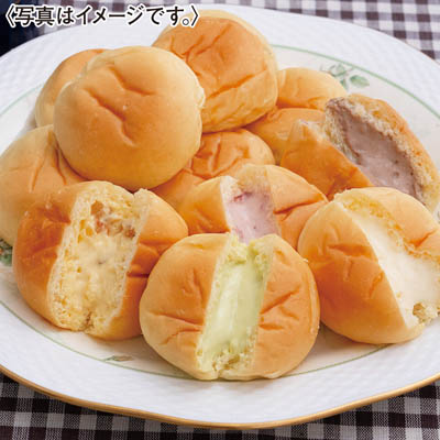 ＜八天堂＞ミニくりーむパン１８個詰合せ