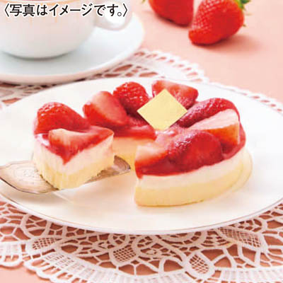 ル・カレン　苺盛チーズケーキ