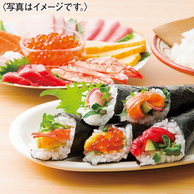 まぐろたっぷり手巻き寿司ねた