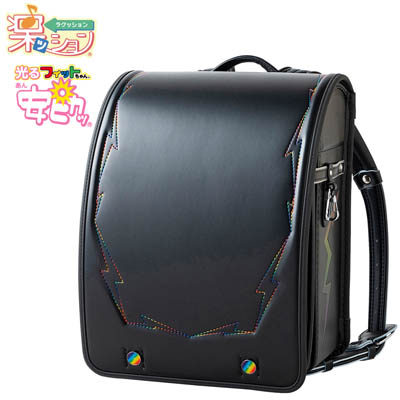 楽ッション（R）安ピカッ（R）フィットちゃん（R) ライジングサンダーDX<ブラック>