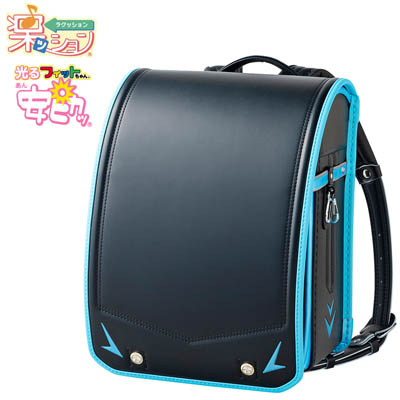 楽ッション（R）安ピカッ（R）フィットちゃん（R) フラッシュマスター<ブラック/パールアクア>