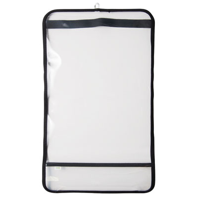 透明カブセカバー　【Lサイズ】　クロ