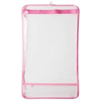 透明カブセカバー　【Lサイズ】　ピンク