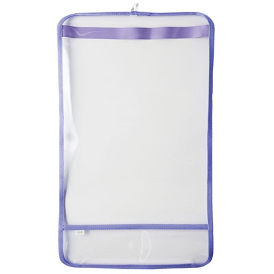 透明カブセカバー　【Lサイズ】　パープル