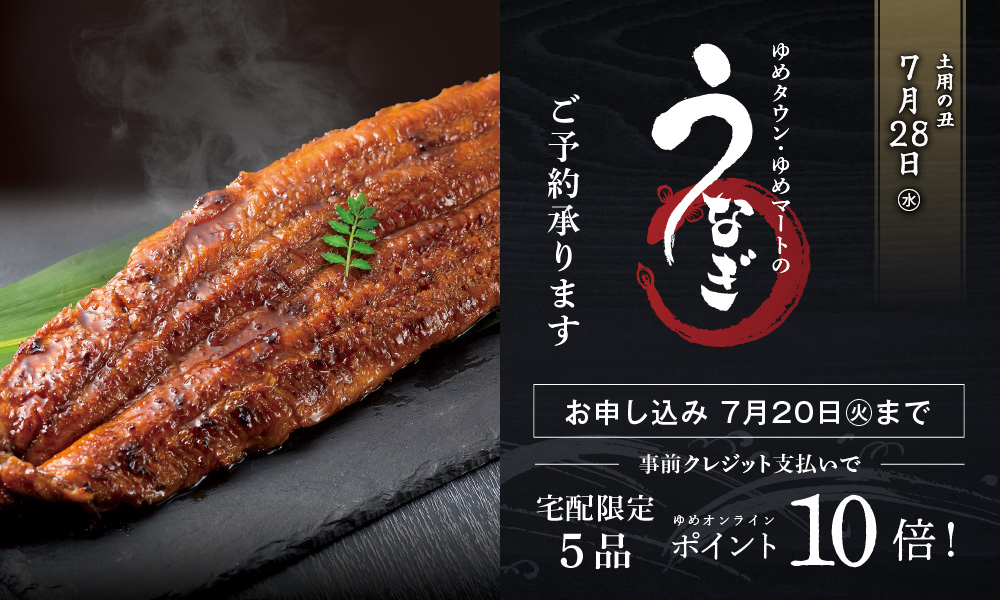 ゆめオンライン Youme Online ゆめタウン公式通販催事商品 うなぎ ゆめオンライン Youme Online ゆめタウン公式通販催事商品 うなぎ